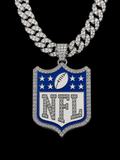 Iced Out NFL Pendant