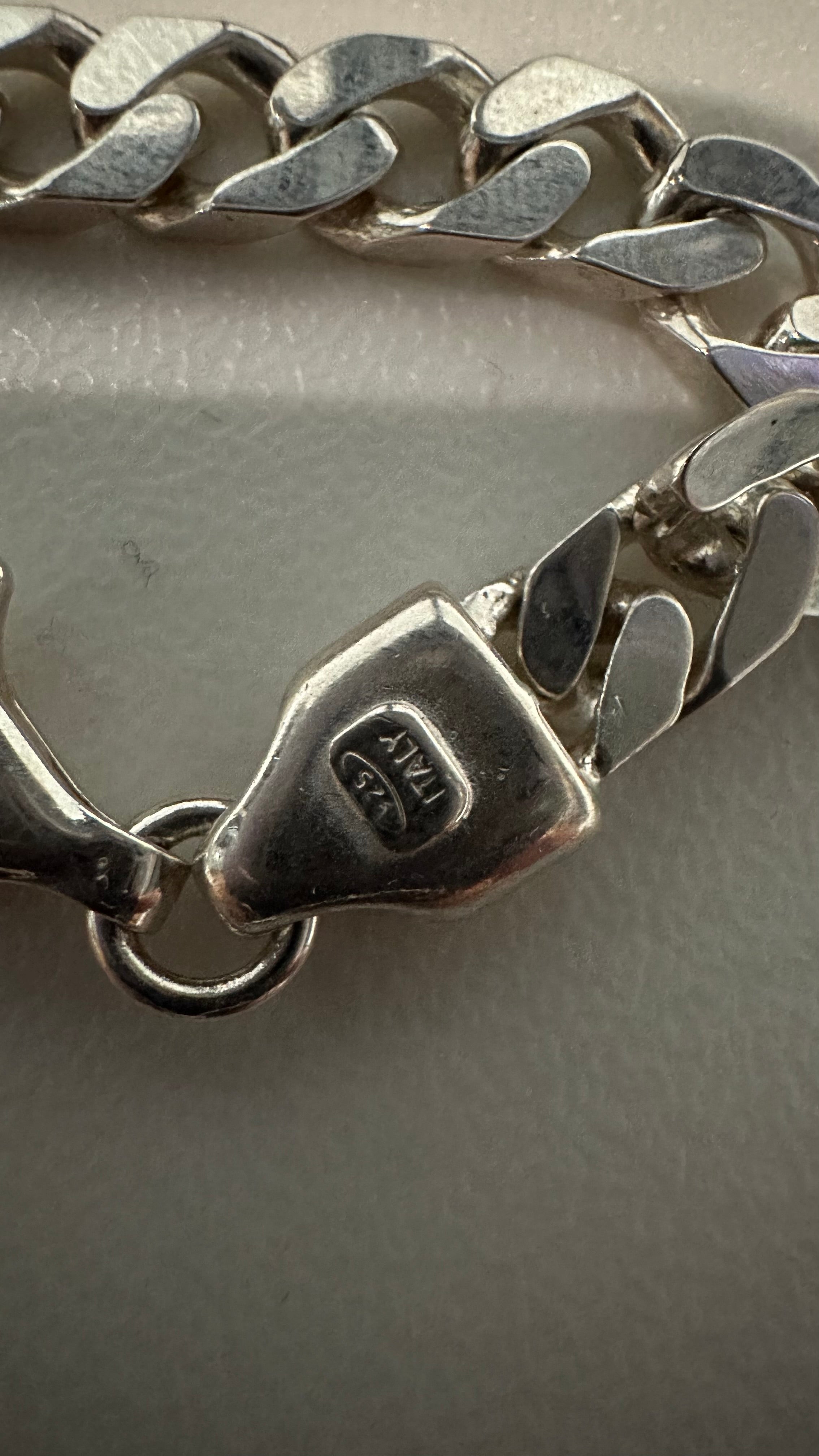 Sterling silver I.D bracelet