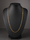 9ct Gold Figaro 24” 4.5mm