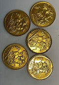 1/2 Sovereign 22k