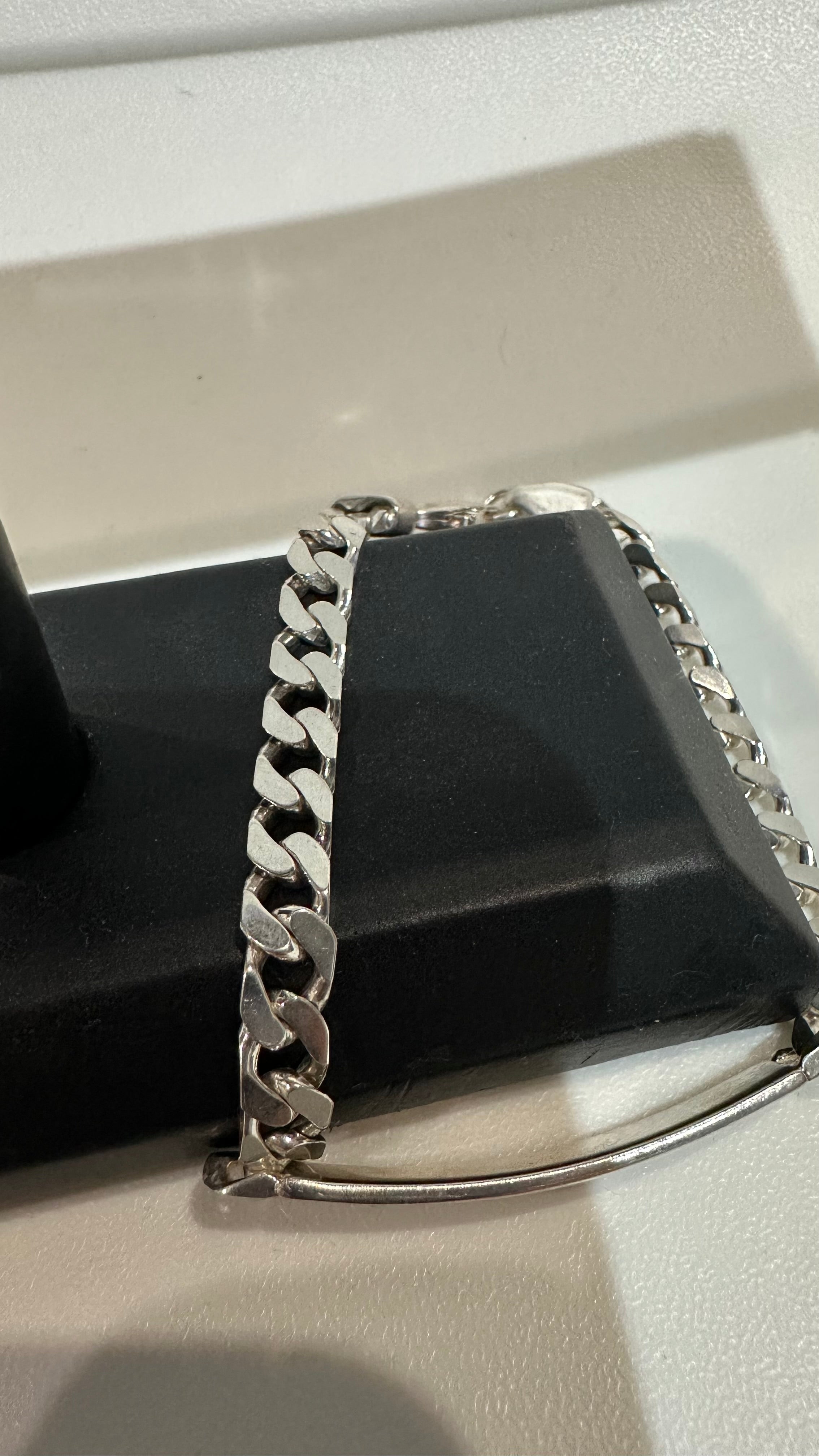 Sterling silver I.D bracelet