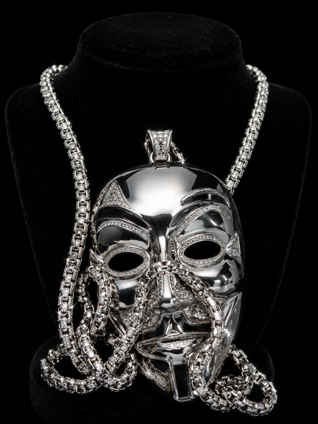 Large Mask Pendant