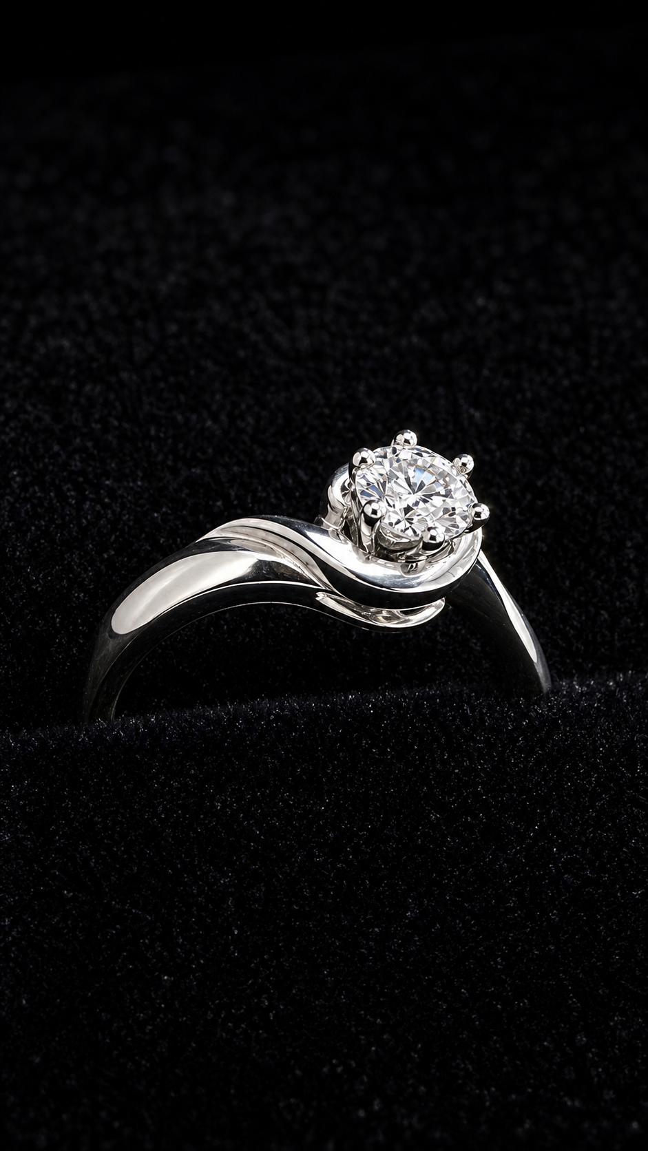 Diamond .25ct White Gold Engagement Ring
