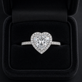 18ct White Gold 1.50ct 0.33ct