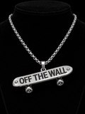 Off the wall skateboard pendant