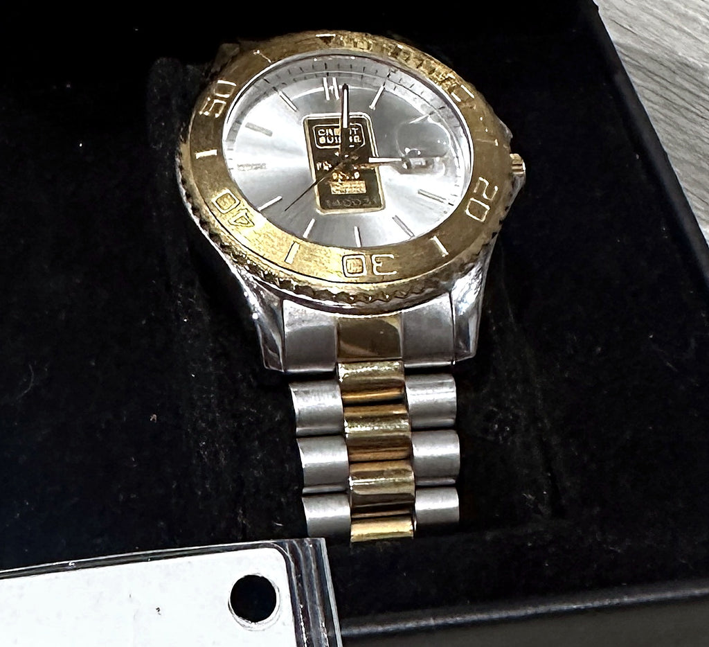 24ct Bar Gold Watch